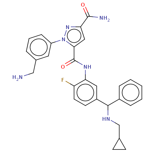 Chemical structure of BindingDB Monomer ID 417026