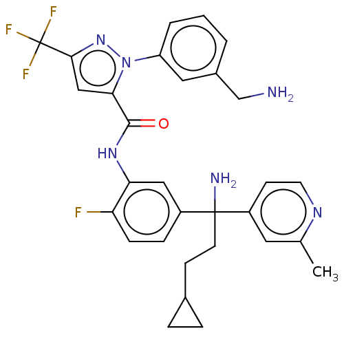 Chemical structure of BindingDB Monomer ID 417031