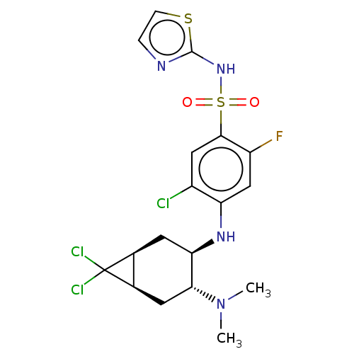Chemical structure of BindingDB Monomer ID 417335