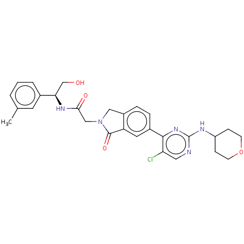 Chemical structure of BindingDB Monomer ID 417807