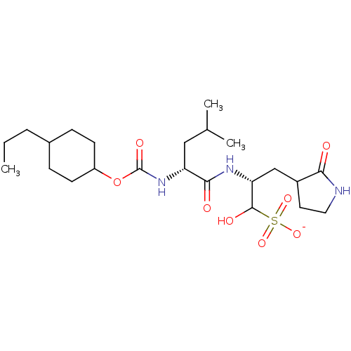 Chemical structure of BindingDB Monomer ID 419124