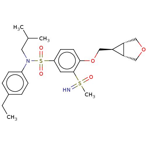 Chemical structure of BindingDB Monomer ID 419167