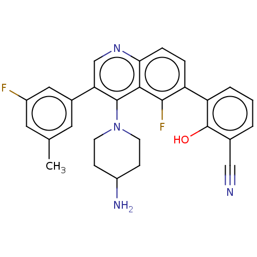 Chemical structure of BindingDB Monomer ID 419665
