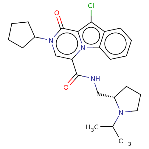 Chemical structure of BindingDB Monomer ID 420043