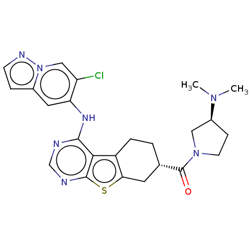 Chemical structure of BindingDB Monomer ID 420157