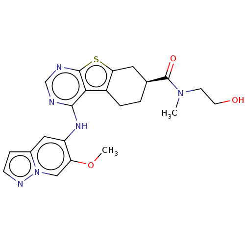 Chemical structure of BindingDB Monomer ID 420255