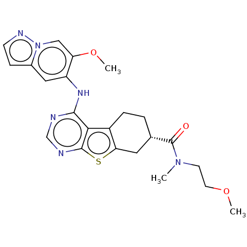 Chemical structure of BindingDB Monomer ID 420256
