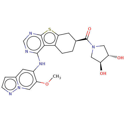 Chemical structure of BindingDB Monomer ID 420260