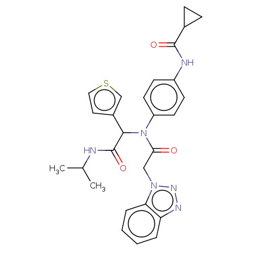 Chemical structure of BindingDB Monomer ID 420973