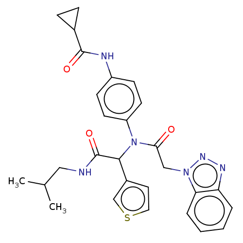 Chemical structure of BindingDB Monomer ID 420974