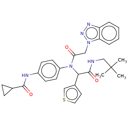 Chemical structure of BindingDB Monomer ID 420975