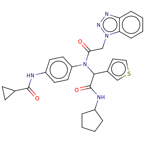 Chemical structure of BindingDB Monomer ID 420978
