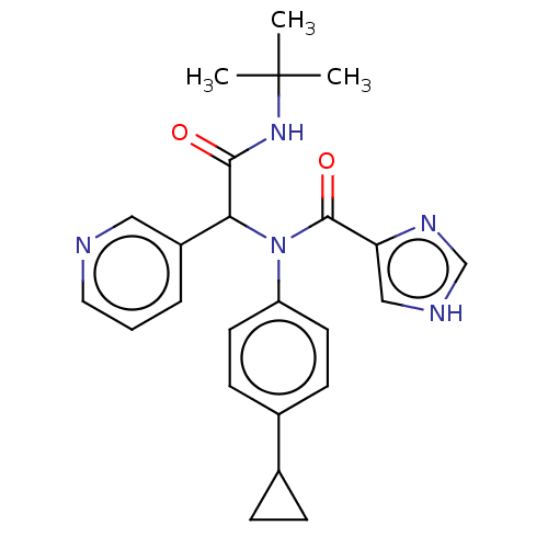 Chemical structure of BindingDB Monomer ID 420986