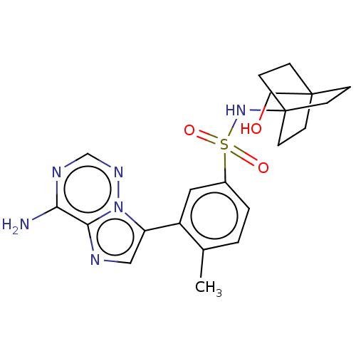 Chemical structure of BindingDB Monomer ID 421143