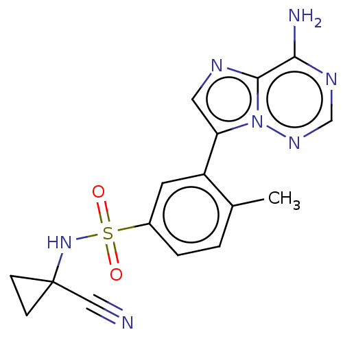 Chemical structure of BindingDB Monomer ID 421147
