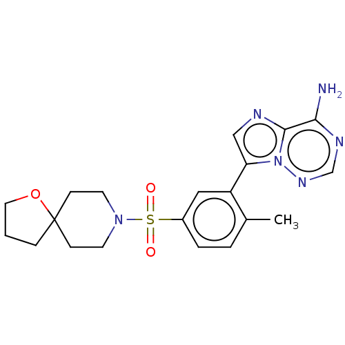 Chemical structure of BindingDB Monomer ID 421151