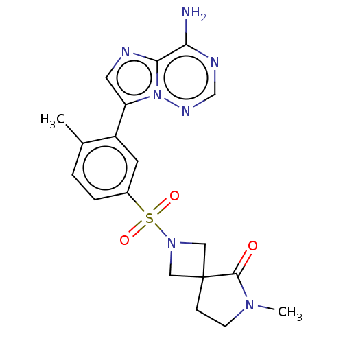 Chemical structure of BindingDB Monomer ID 421152