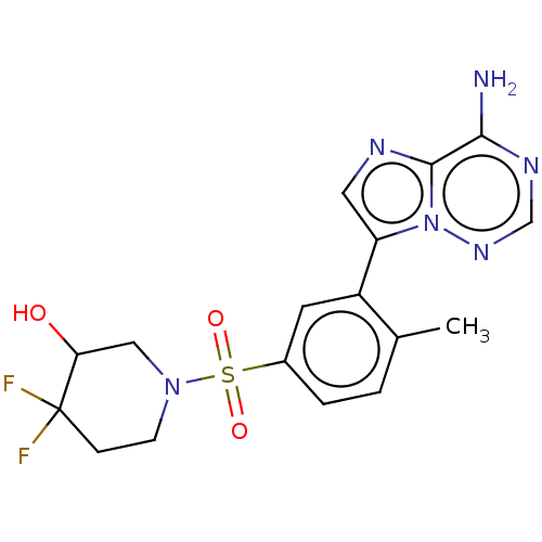 Chemical structure of BindingDB Monomer ID 421153