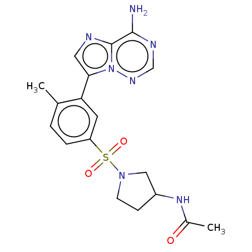 Chemical structure of BindingDB Monomer ID 421156