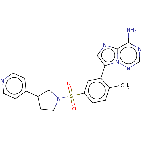 Chemical structure of BindingDB Monomer ID 421158