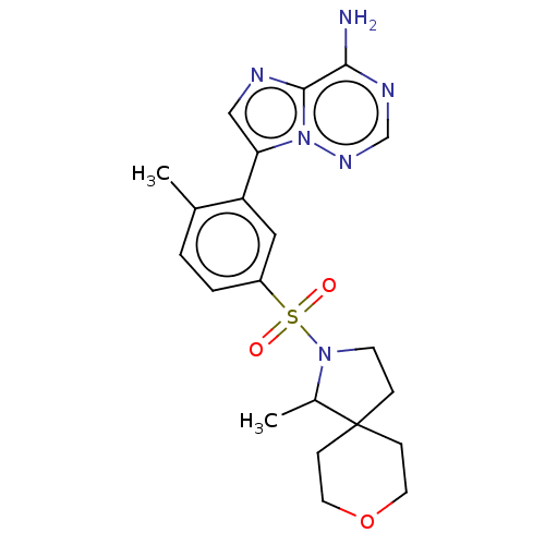 Chemical structure of BindingDB Monomer ID 421163