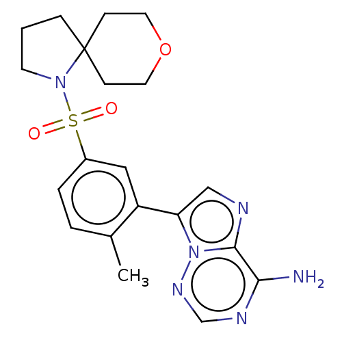 Chemical structure of BindingDB Monomer ID 421166
