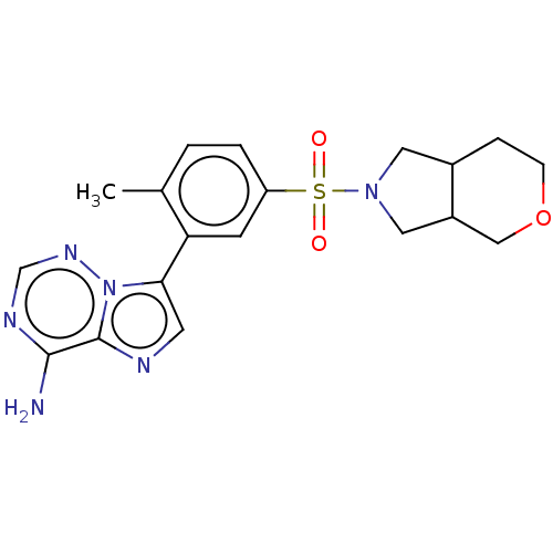 Chemical structure of BindingDB Monomer ID 421167