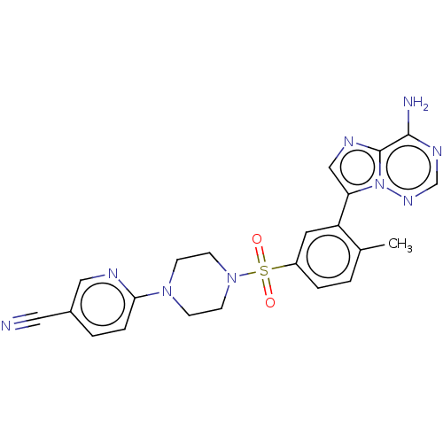 Chemical structure of BindingDB Monomer ID 421189