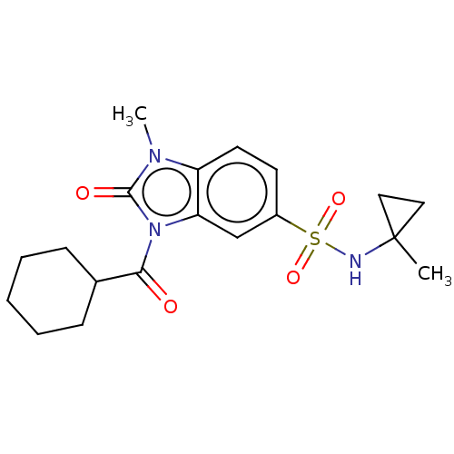 Chemical structure of BindingDB Monomer ID 421437