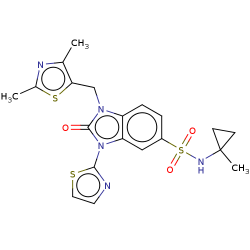 Chemical structure of BindingDB Monomer ID 421521