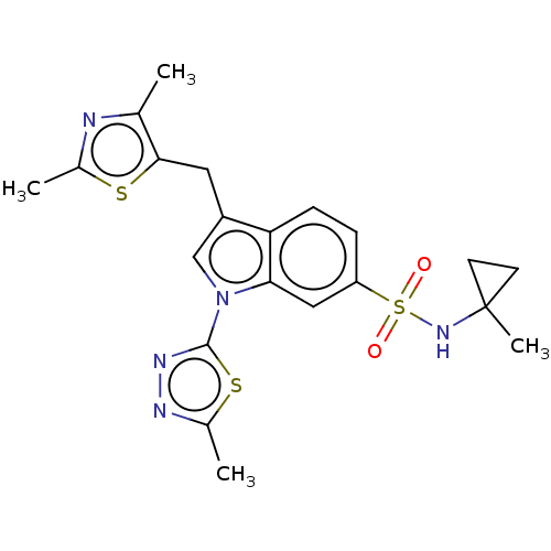 Chemical structure of BindingDB Monomer ID 421539