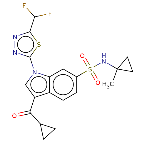 Chemical structure of BindingDB Monomer ID 421555