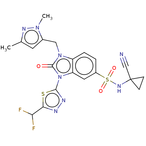 Chemical structure of BindingDB Monomer ID 421575