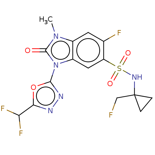 Chemical structure of BindingDB Monomer ID 421620