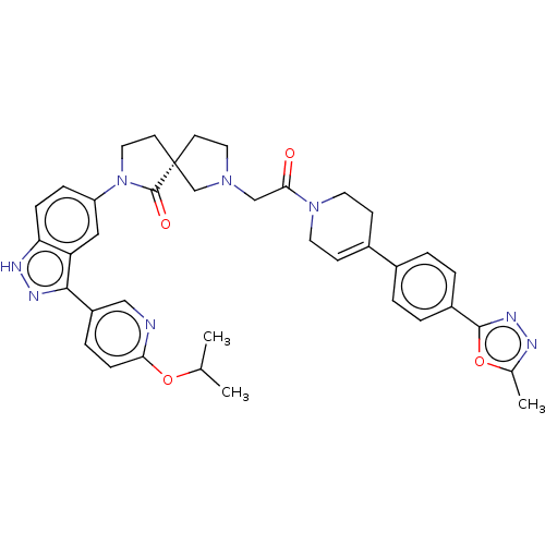 Chemical structure of BindingDB Monomer ID 421854