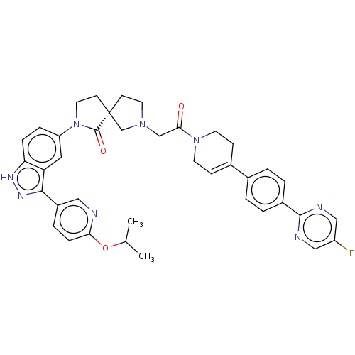 Chemical structure of BindingDB Monomer ID 421860