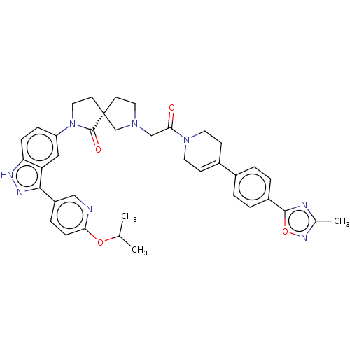 Chemical structure of BindingDB Monomer ID 421889