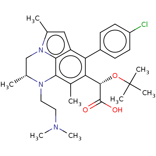 Chemical structure of BindingDB Monomer ID 422018
