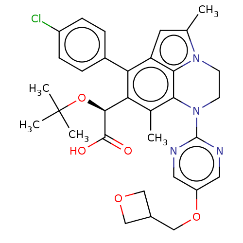 Chemical structure of BindingDB Monomer ID 422029