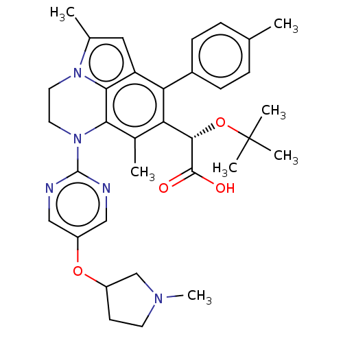 Chemical structure of BindingDB Monomer ID 422033