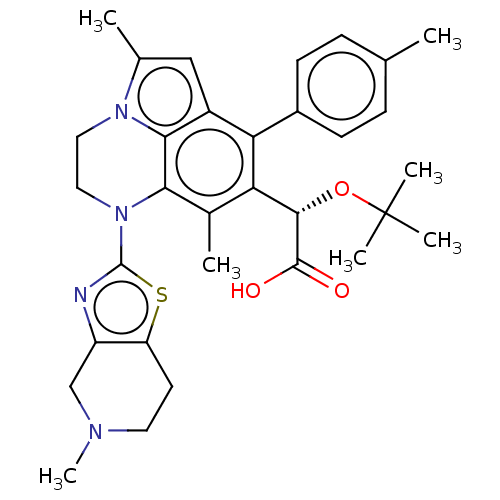 Chemical structure of BindingDB Monomer ID 422035