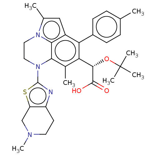 Chemical structure of BindingDB Monomer ID 422036