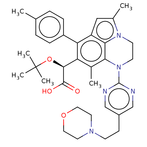Chemical structure of BindingDB Monomer ID 422042