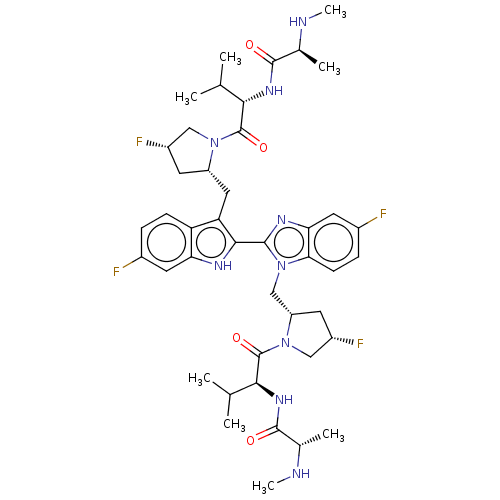 Chemical structure of BindingDB Monomer ID 422063