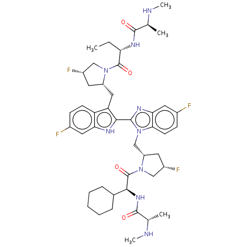 Chemical structure of BindingDB Monomer ID 422067