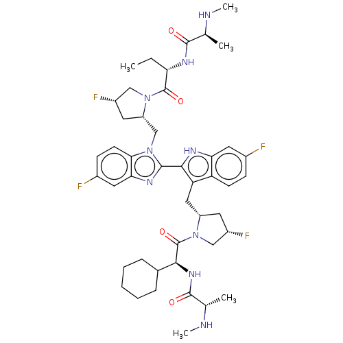 Chemical structure of BindingDB Monomer ID 422074
