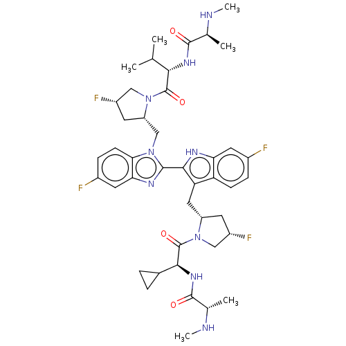 Chemical structure of BindingDB Monomer ID 422075