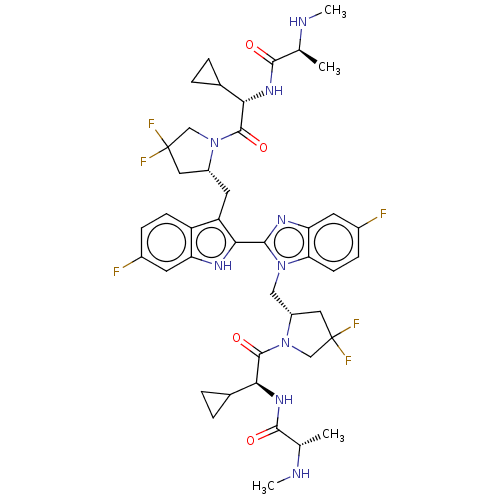 Chemical structure of BindingDB Monomer ID 422086