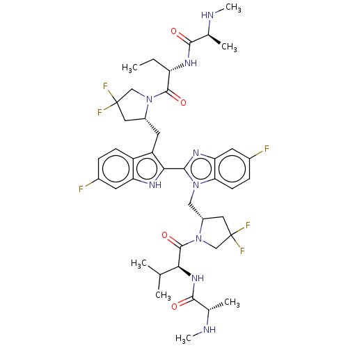 Chemical structure of BindingDB Monomer ID 422087