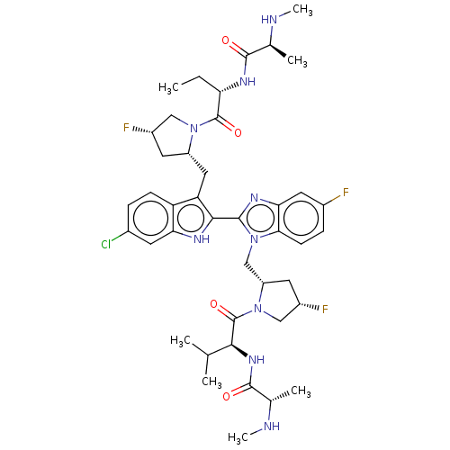 Chemical structure of BindingDB Monomer ID 422109